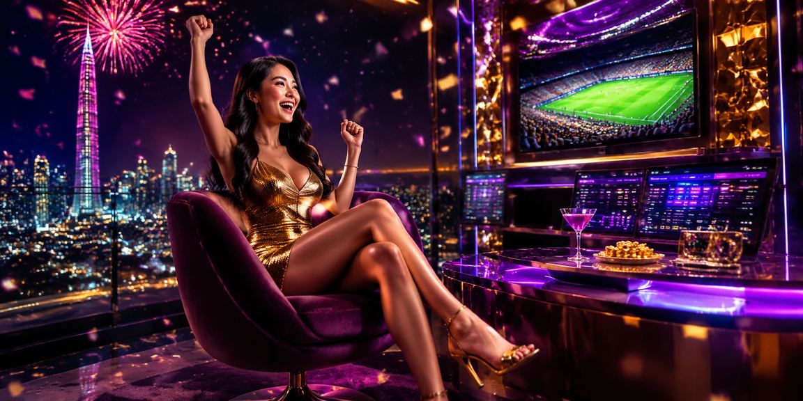 Không gian neon sôi động VIP bonus tại TP. Hồ Chí Minh với bầu không khí jackpot hấp dẫn
